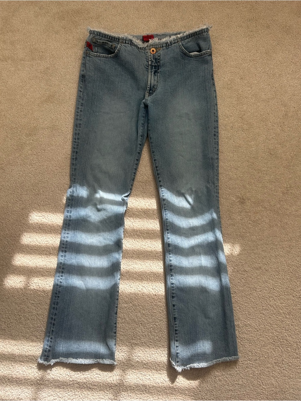 Parasuco Raw Hem Low/Mid Rise Jeans Vintage 90s y2k